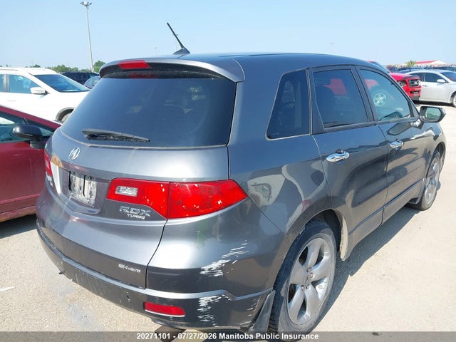 20271101 :رقم المزاد ، 5J8TB18548A804273 vin ، 2008 Acura Rdx مزاد بيع