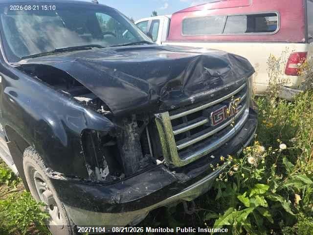 20271104 :رقم المزاد ، 1GTR2UEA6CZ339727 vin ، 2012 Gmc Sierra 1500 Sle Ext Cab مزاد بيع