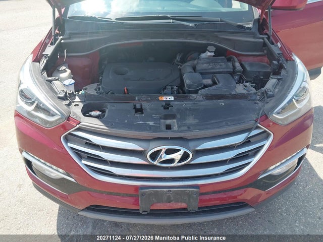 20271124 :رقم المزاد ، 5XYZTDLB9JG553017 vin ، 2018 Hyundai Santa Fe Sport مزاد بيع