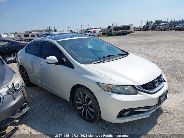 Aukcja sprzedaży 2013 Honda Civic Touring, vin: 2HGFB2F75DH104541, numer aukcji: 20271125