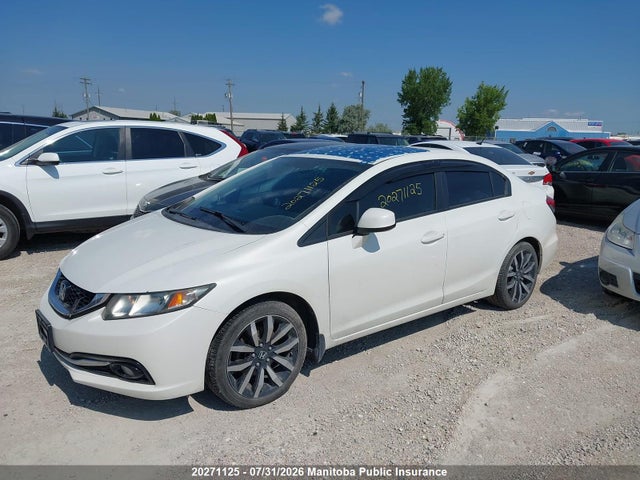 Aukcja sprzedaży 2013 Honda Civic Touring, vin: 2HGFB2F75DH104541, numer aukcji: 20271125
