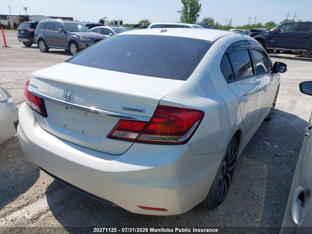Aukcja sprzedaży 2013 Honda Civic Touring, vin: 2HGFB2F75DH104541, numer aukcji: 20271125
