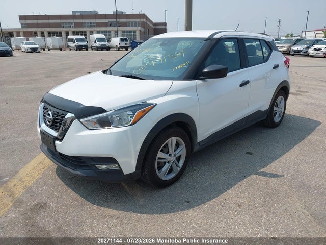 20271144 :رقم المزاد ، 3N1CP5BV8LL491314 vin ، 2020 Nissan Kicks S مزاد بيع