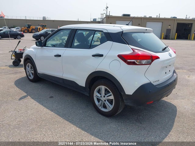 20271144 :رقم المزاد ، 3N1CP5BV8LL491314 vin ، 2020 Nissan Kicks S مزاد بيع