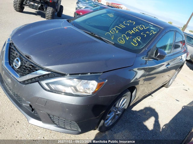 2019 Nissan Sentra 1.8 Sv მანქანა იყიდება აუქციონზე, vin: 3N1AB7AP8KY274982, აუქციონის ნომერი: 20271153