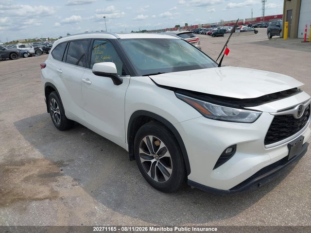 Aukcja sprzedaży 2020 Toyota Highlander Le V6, vin: 5TDGZRBH5LS522605, numer aukcji: 20271165