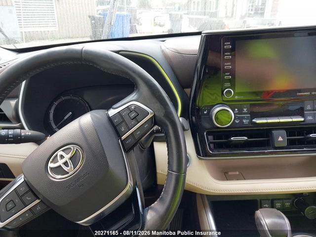 Продаж на аукціоні авто 2020 Toyota Highlander Le V6, vin: 5TDGZRBH5LS522605, номер лоту: 20271165
