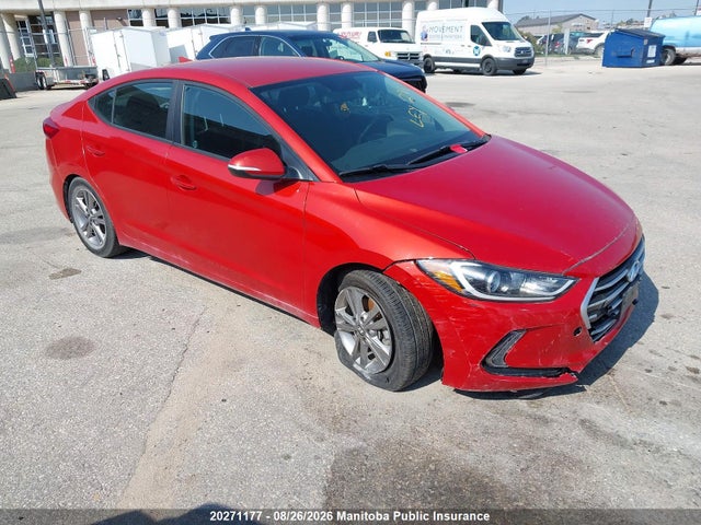 2017 Hyundai Elantra Gl მანქანა იყიდება აუქციონზე, vin: KMHD84LF8HU253262, აუქციონის ნომერი: 20271177