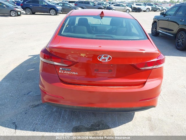 20271177 :رقم المزاد ، KMHD84LF8HU253262 vin ، 2017 Hyundai Elantra Gl مزاد بيع