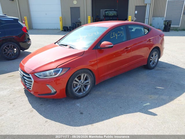 20271177 :رقم المزاد ، KMHD84LF8HU253262 vin ، 2017 Hyundai Elantra Gl مزاد بيع
