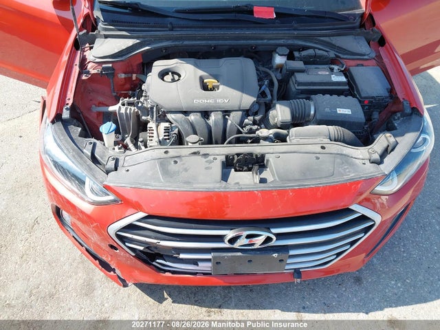 20271177 :رقم المزاد ، KMHD84LF8HU253262 vin ، 2017 Hyundai Elantra Gl مزاد بيع