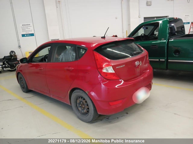 2012 Hyundai Accent Gl მანქანა იყიდება აუქციონზე, vin: KMHCT5AE3CU050783, აუქციონის ნომერი: 20271179
