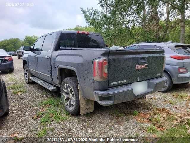 3GTU2NECXGG261878 GMC Sierra 1500 Slt Crew Cab