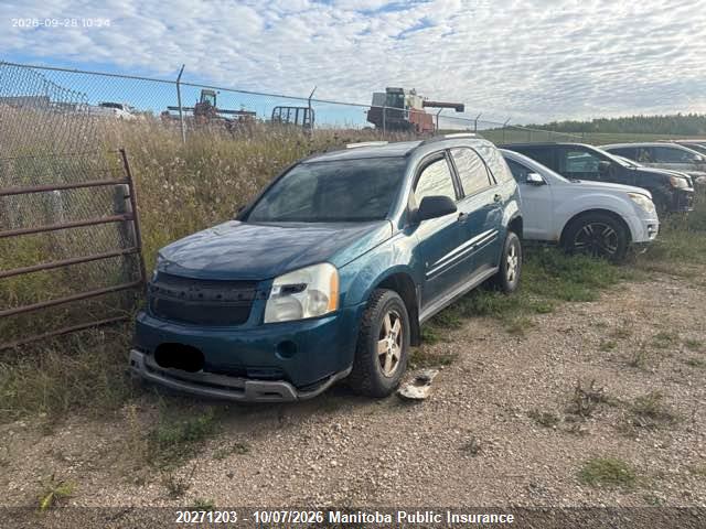 Продажа на аукционе авто 2007 Chevrolet Equinox Ls V6, vin: 2CNDL23F076012912, номер лота: 20271203