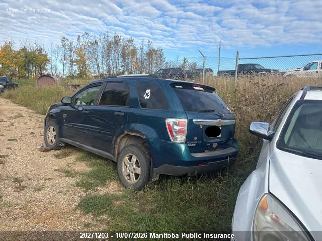 Продажа на аукционе авто 2007 Chevrolet Equinox Ls V6, vin: 2CNDL23F076012912, номер лота: 20271203