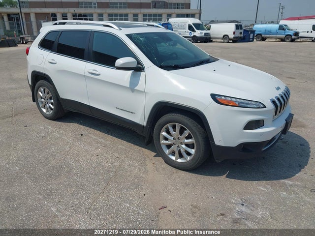 20271219 :رقم المزاد ، 1C4PJMDS6HW515995 vin ، 2017 Jeep Cherokee Limited مزاد بيع