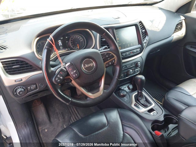 20271219 :رقم المزاد ، 1C4PJMDS6HW515995 vin ، 2017 Jeep Cherokee Limited مزاد بيع