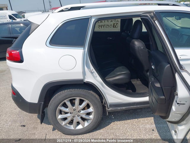 20271219 :رقم المزاد ، 1C4PJMDS6HW515995 vin ، 2017 Jeep Cherokee Limited مزاد بيع