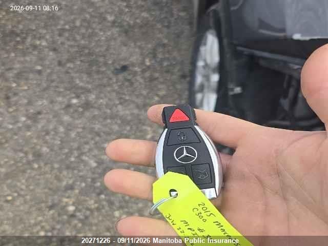 55SWF4JB8FU091009 Mercedes Benz C300w 4matic