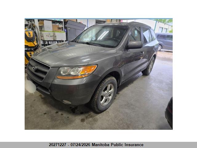 2009 Hyundai Santa Fe Gls მანქანა იყიდება აუქციონზე, vin: 5NMSG73E39H302075, აუქციონის ნომერი: 20271227