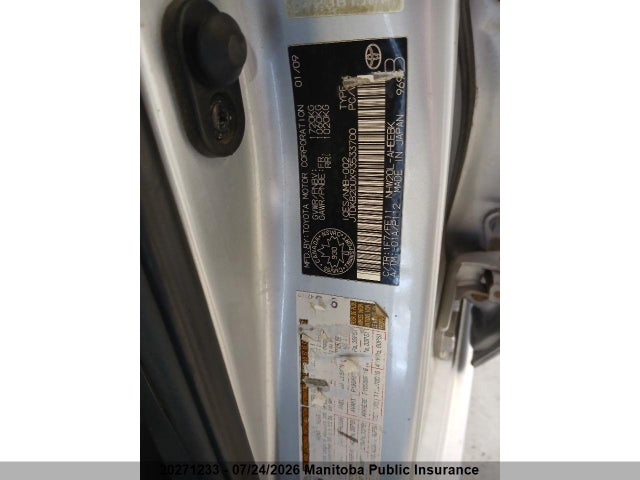 20271233 :رقم المزاد ، JTDKB20UX93533700 vin ، 2009 Toyota Prius مزاد بيع