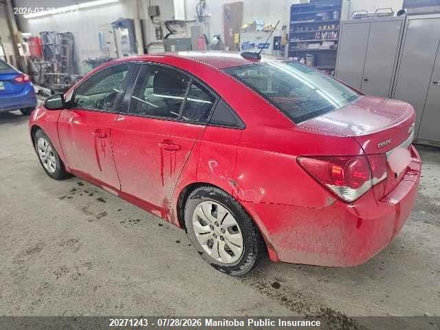 1G1PM5SH4F7193698 Chevrolet CRUZE LS