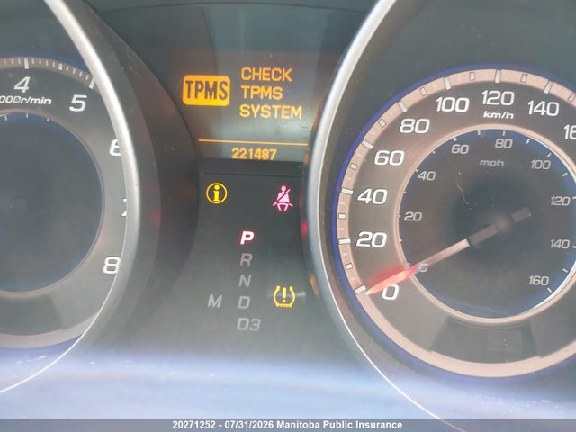 20271252 :رقم المزاد ، 2HNYD28698H006604 vin ، 2008 Acura Mdx مزاد بيع