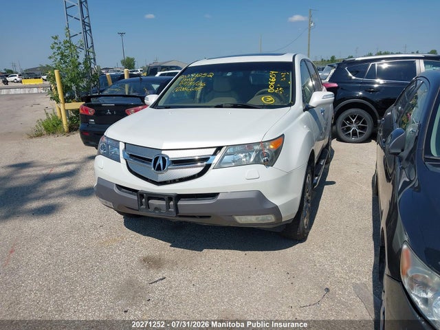 Auction sale of the 2008 Acura Mdx, vin: 2HNYD28698H006604, lot number: 20271252