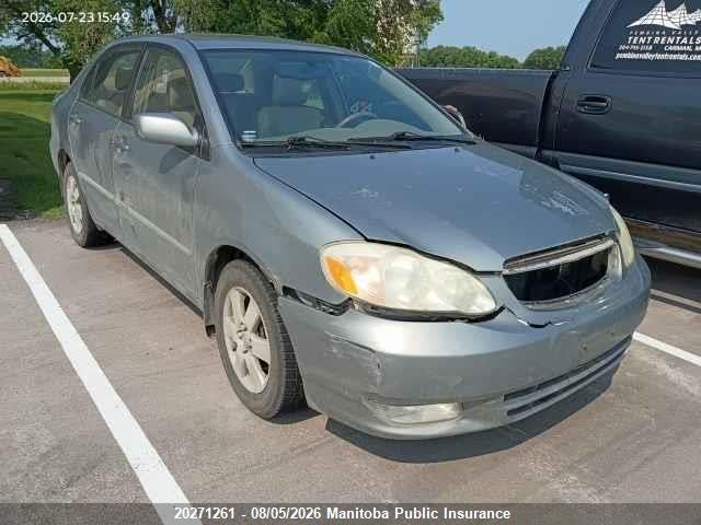 Продажа на аукционе авто 2003 Toyota Corolla Le, vin: 2T1BR38E13C726363, номер лота: 20271261