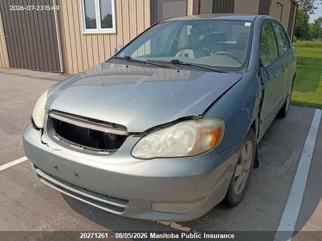 Aukcja sprzedaży 2003 Toyota Corolla Le, vin: 2T1BR38E13C726363, numer aukcji: 20271261