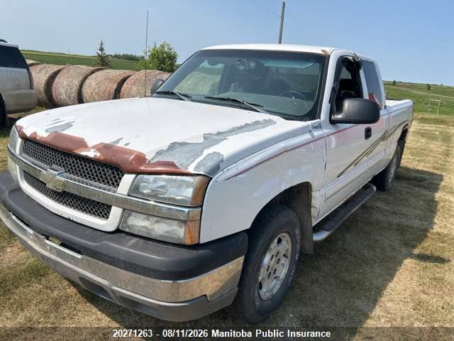 Продаж на аукціоні авто 2003 Chevrolet Silverado 1500 Ext Cab, vin: 2GCEK19T031410292, номер лоту: 20271263