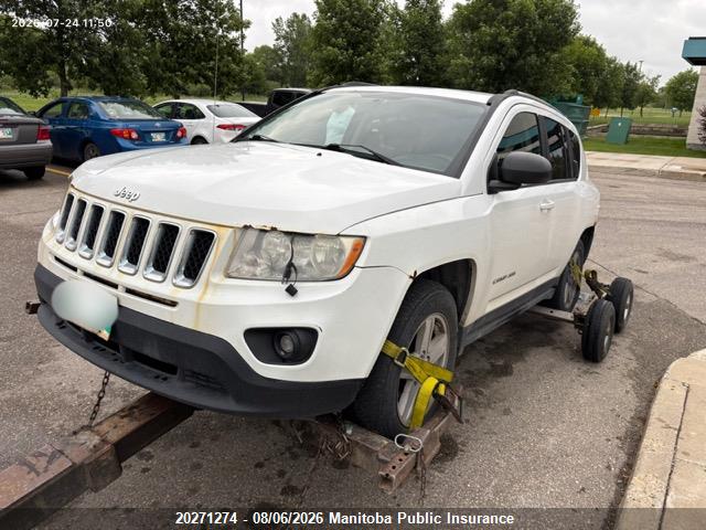 Продаж на аукціоні авто 2013 Jeep Compass North, vin: 1C4NJDAB3DD269666, номер лоту: 20271274