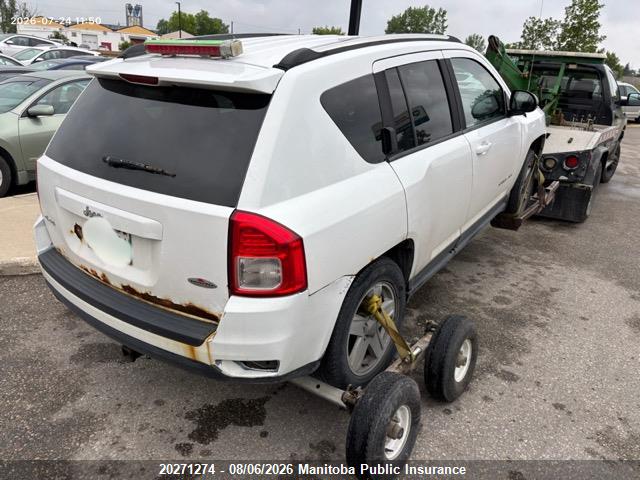 Продаж на аукціоні авто 2013 Jeep Compass North, vin: 1C4NJDAB3DD269666, номер лоту: 20271274