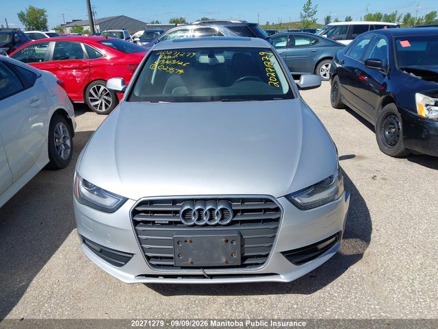 Продаж на аукціоні авто 2013 Audi A4 2.0t Quattro, vin: WAUHFCFL4DN025574, номер лоту: 20271279