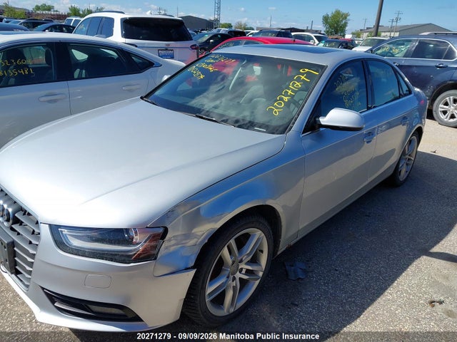 Продаж на аукціоні авто 2013 Audi A4 2.0t Quattro, vin: WAUHFCFL4DN025574, номер лоту: 20271279