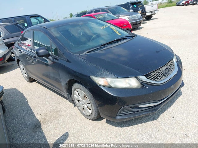 Продаж на аукціоні авто 2013 Honda Civic Lx, vin: 2HGFB2F46DH005233, номер лоту: 20271319
