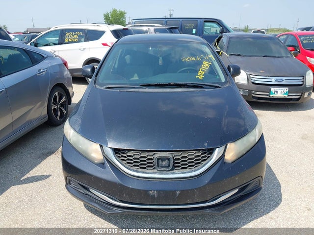 Продаж на аукціоні авто 2013 Honda Civic Lx, vin: 2HGFB2F46DH005233, номер лоту: 20271319