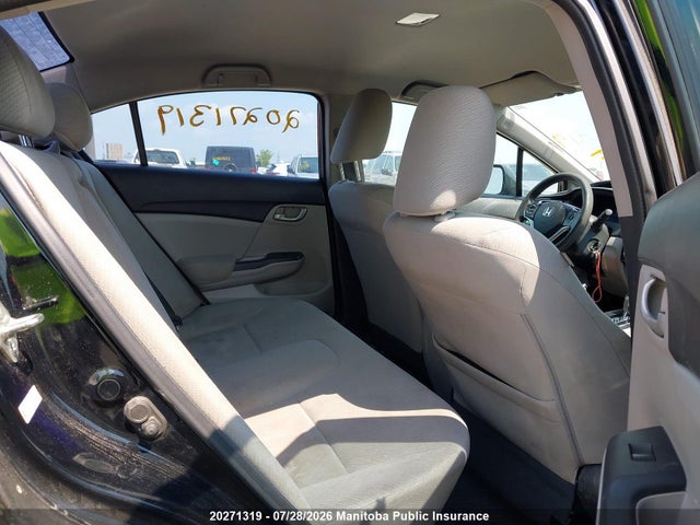 Продаж на аукціоні авто 2013 Honda Civic Lx, vin: 2HGFB2F46DH005233, номер лоту: 20271319