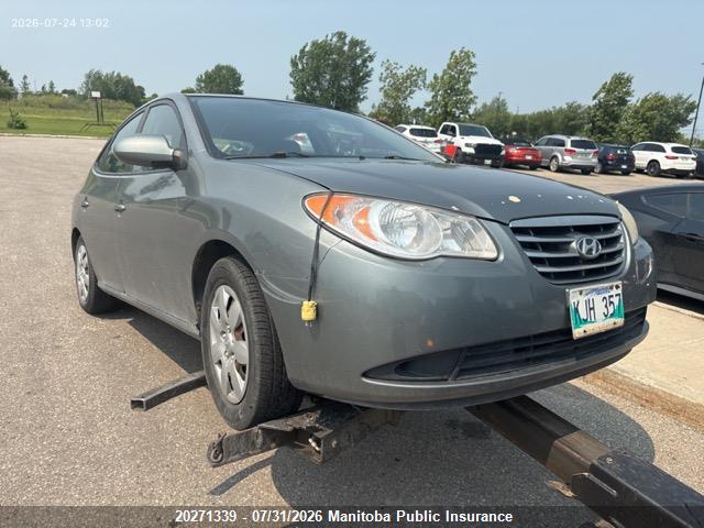 Aukcja sprzedaży 2010 Hyundai Elantra Gl, vin: KMHDU4BD6AU962497, numer aukcji: 20271339