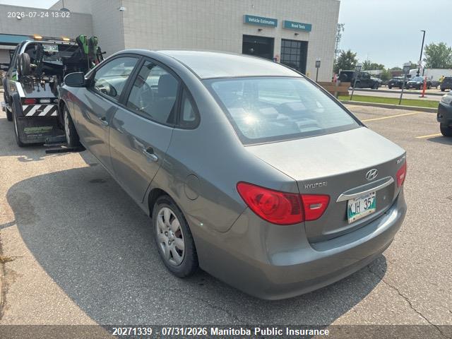 2010 Hyundai Elantra Gl მანქანა იყიდება აუქციონზე, vin: KMHDU4BD6AU962497, აუქციონის ნომერი: 20271339