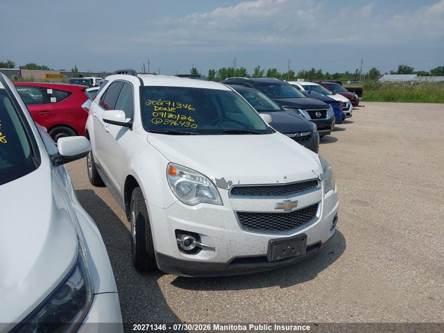 Aukcja sprzedaży 2013 Chevrolet Equinox Lt, vin: 2GNFLEEK0D6396430, numer aukcji: 20271346
