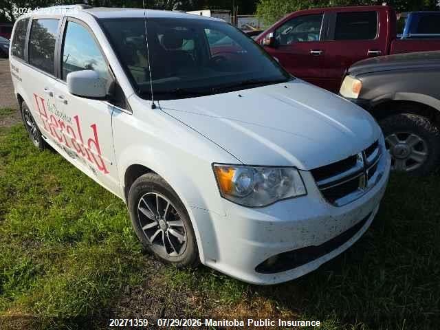 Dodge Grand Caravan Sxt 2017 2C4RDGBG6HR848870 Image 2
