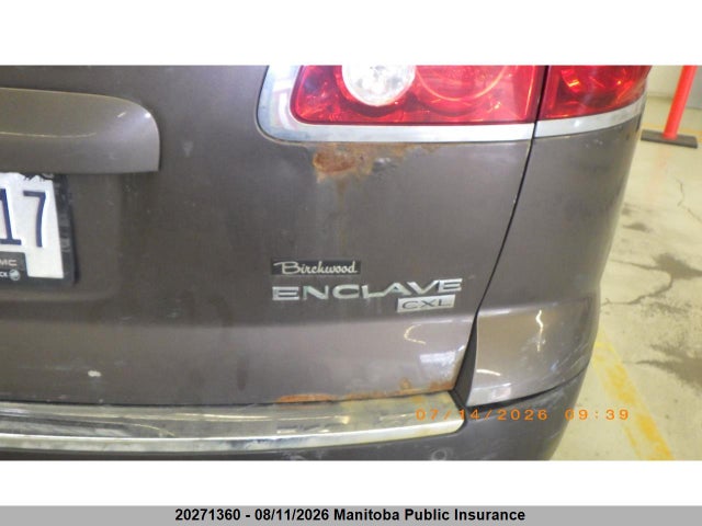 2009 Buick Enclave Cxl მანქანა იყიდება აუქციონზე, vin: 5GAEV23DX9J210955, აუქციონის ნომერი: 20271360