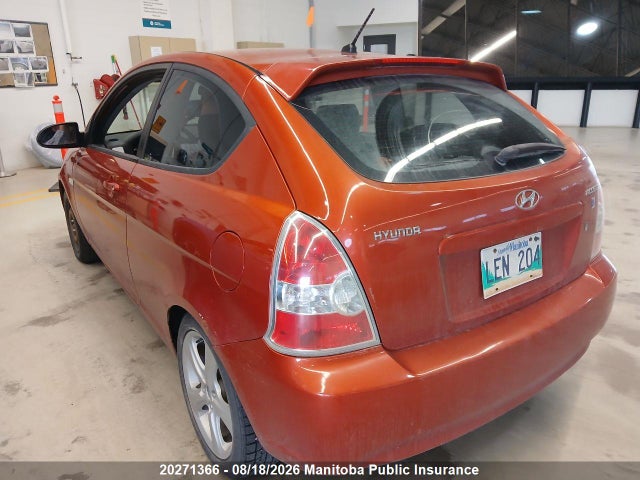 2008 Hyundai Accent Gs მანქანა იყიდება აუქციონზე, vin: KMHCN35C78U096020, აუქციონის ნომერი: 20271366