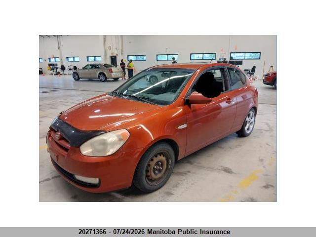 2008 Hyundai Accent Gs მანქანა იყიდება აუქციონზე, vin: KMHCN35C78U096020, აუქციონის ნომერი: 20271366