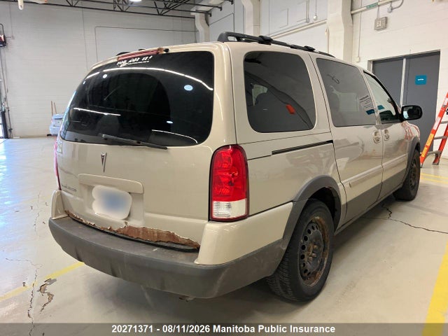 20271371 :رقم المزاد ، 1GMDV03199D102812 vin ، 2009 Pontiac Montana Sv6 مزاد بيع