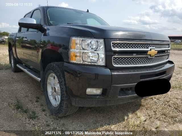 2012 Chevrolet Silverado 1500 Ltz Crew Cab მანქანა იყიდება აუქციონზე, vin: 3GCPKTE78CG248982, აუქციონის ნომერი: 20271376