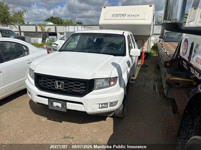 Aukcja sprzedaży 2012 Honda Ridgeline Sport, vin: 5FPYK1F79CB551662, numer aukcji: 20271387