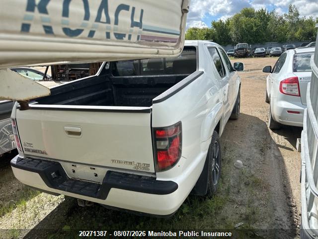 Aukcja sprzedaży 2012 Honda Ridgeline Sport, vin: 5FPYK1F79CB551662, numer aukcji: 20271387