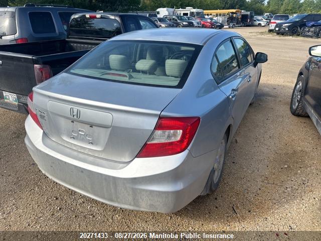 Aukcja sprzedaży 2012 Honda Civic Lx, vin: 2HGFB2F44CH117687, numer aukcji: 20271433